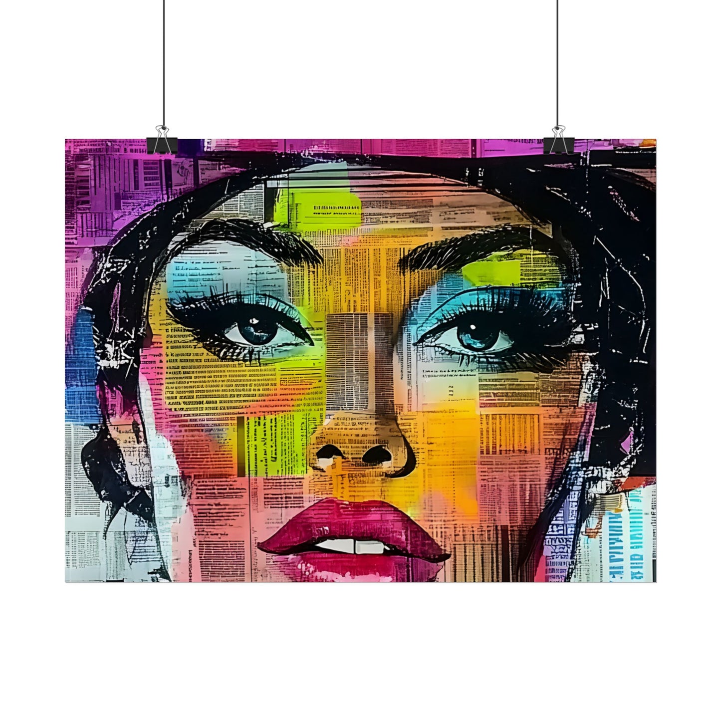 Retro Pop Culture Woman 9 - Wall Art, Retro Art