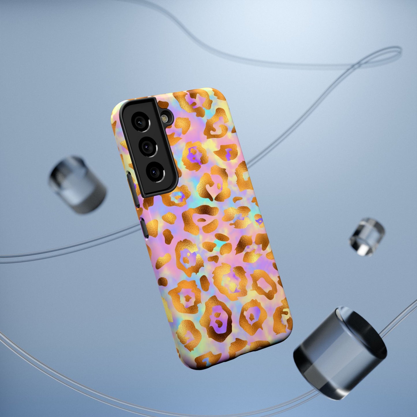 Leopard Print Impact-Resistant Phone Case