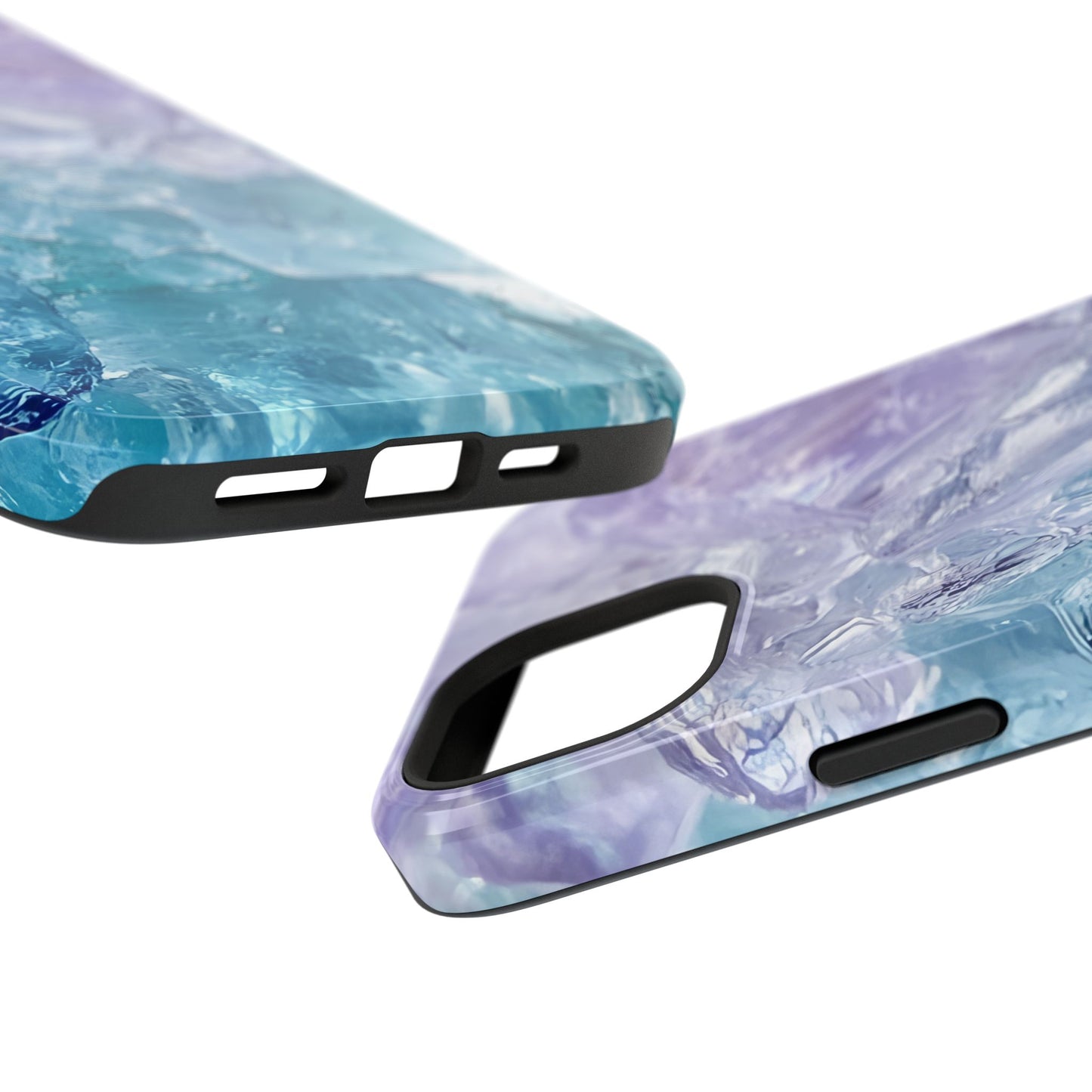 Crystal-Patterned Impact-Resistant Phone Case | Stylish Protection for Adventurers