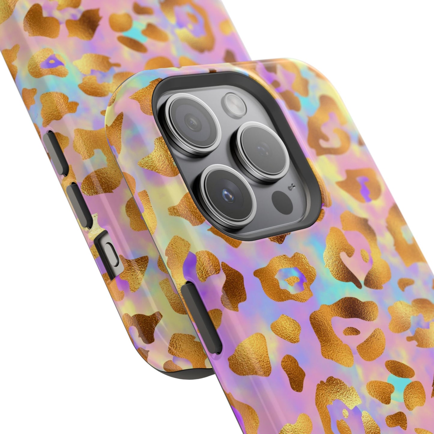 Leopard Print Impact-Resistant Phone Case