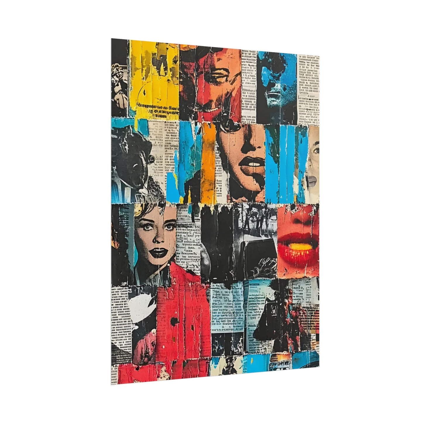 Retro Pop Culture Girl 7 - wall art