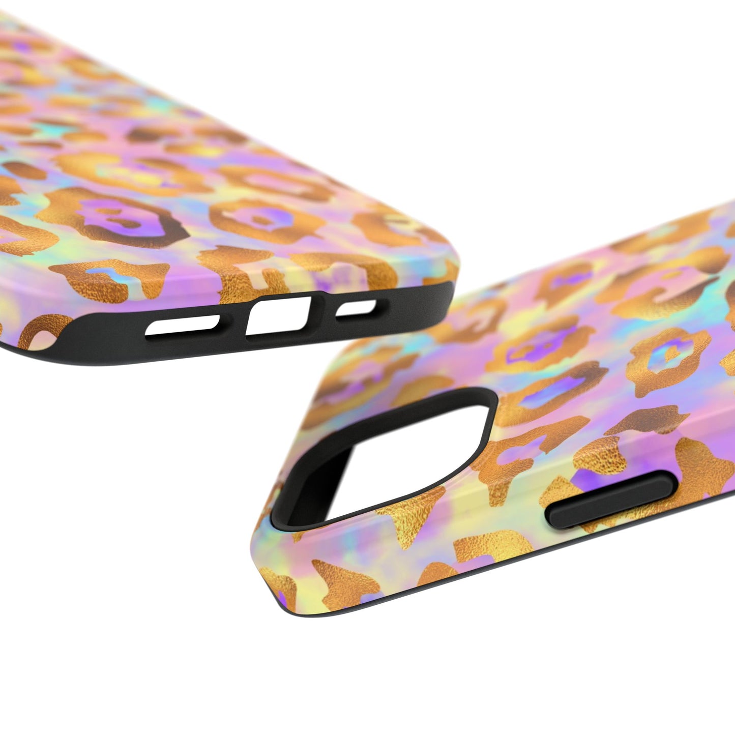 Leopard Print Impact-Resistant Phone Case