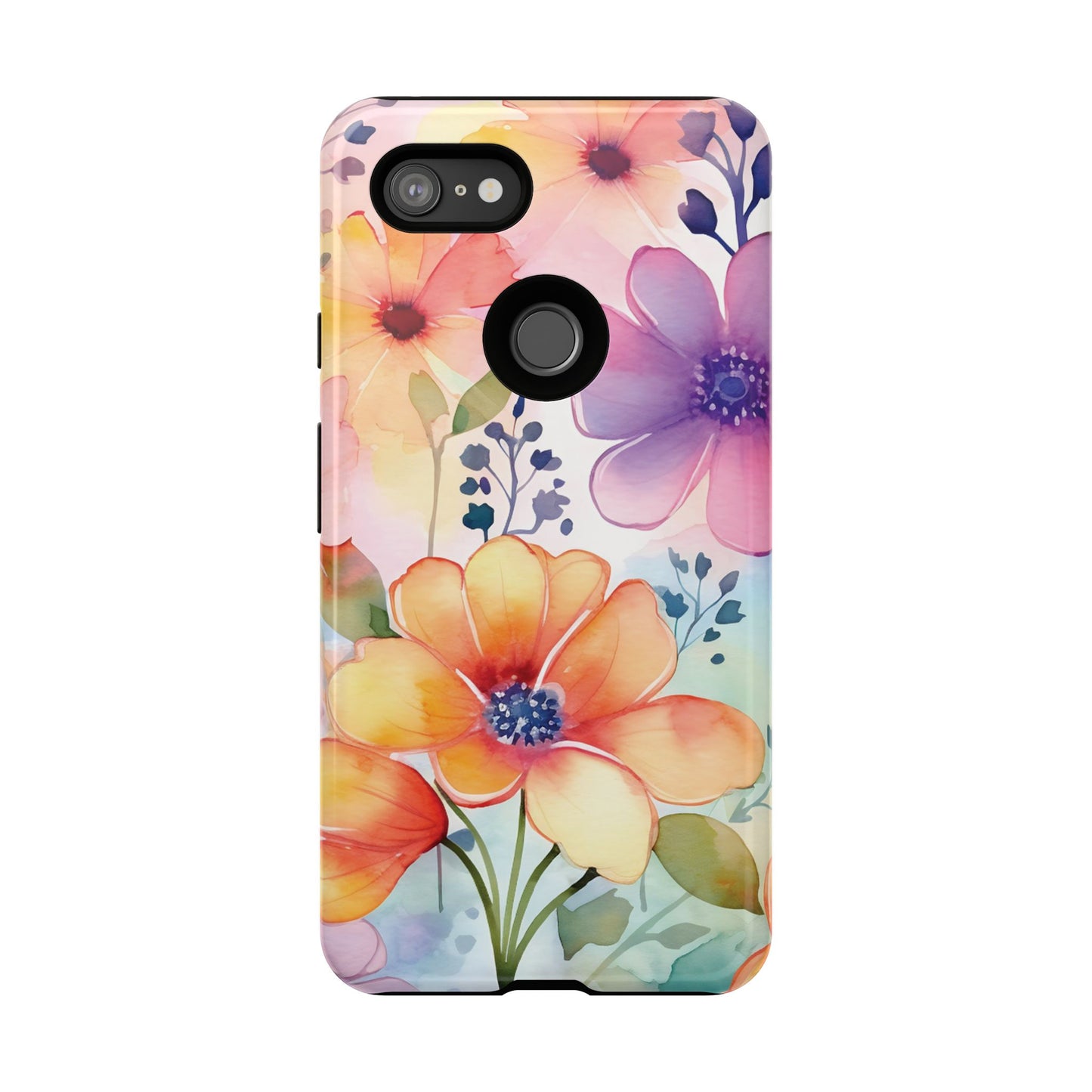 Floral Tough Case for Google Pixel- theme 1