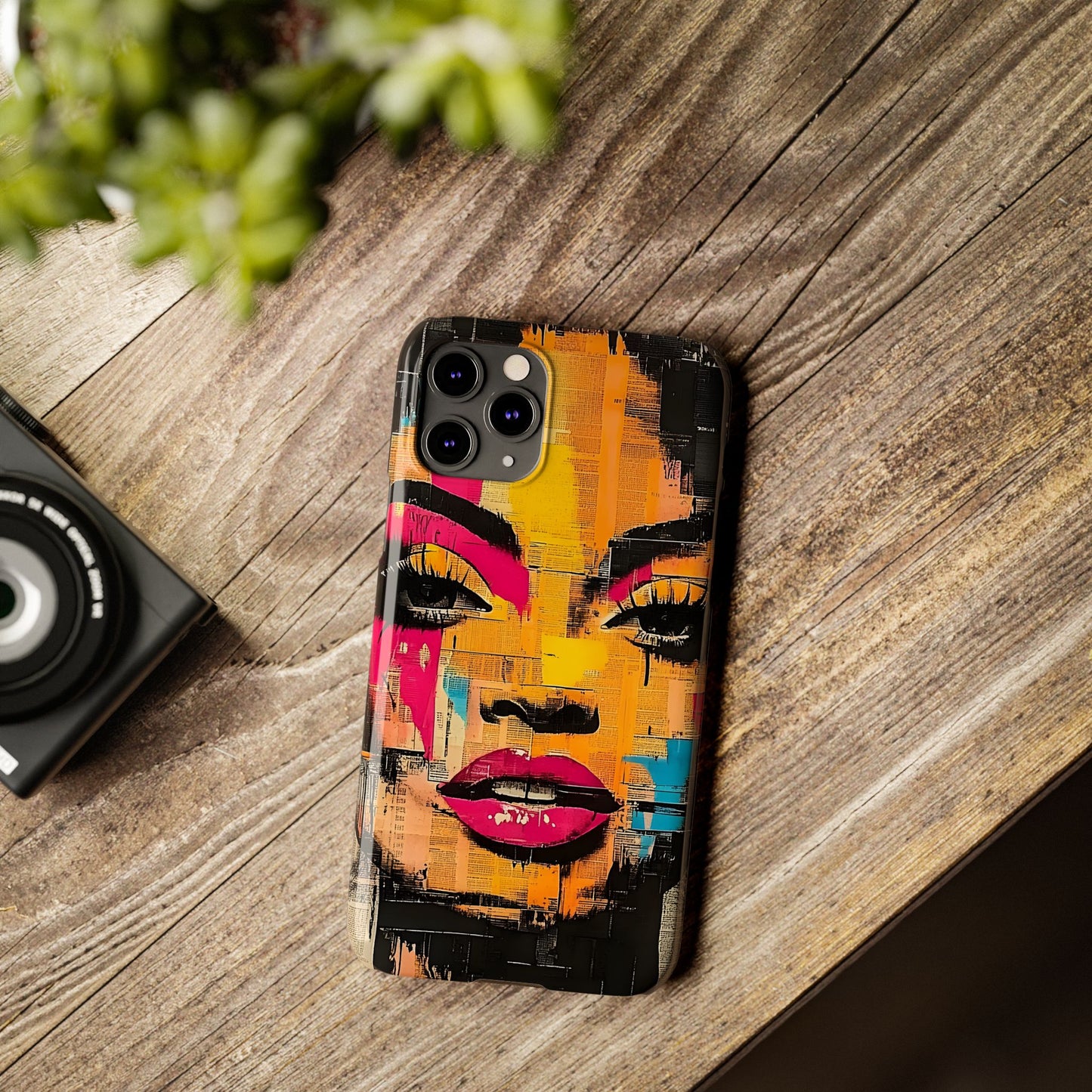 Retro Pop Culture Woman 1 - Phone Case