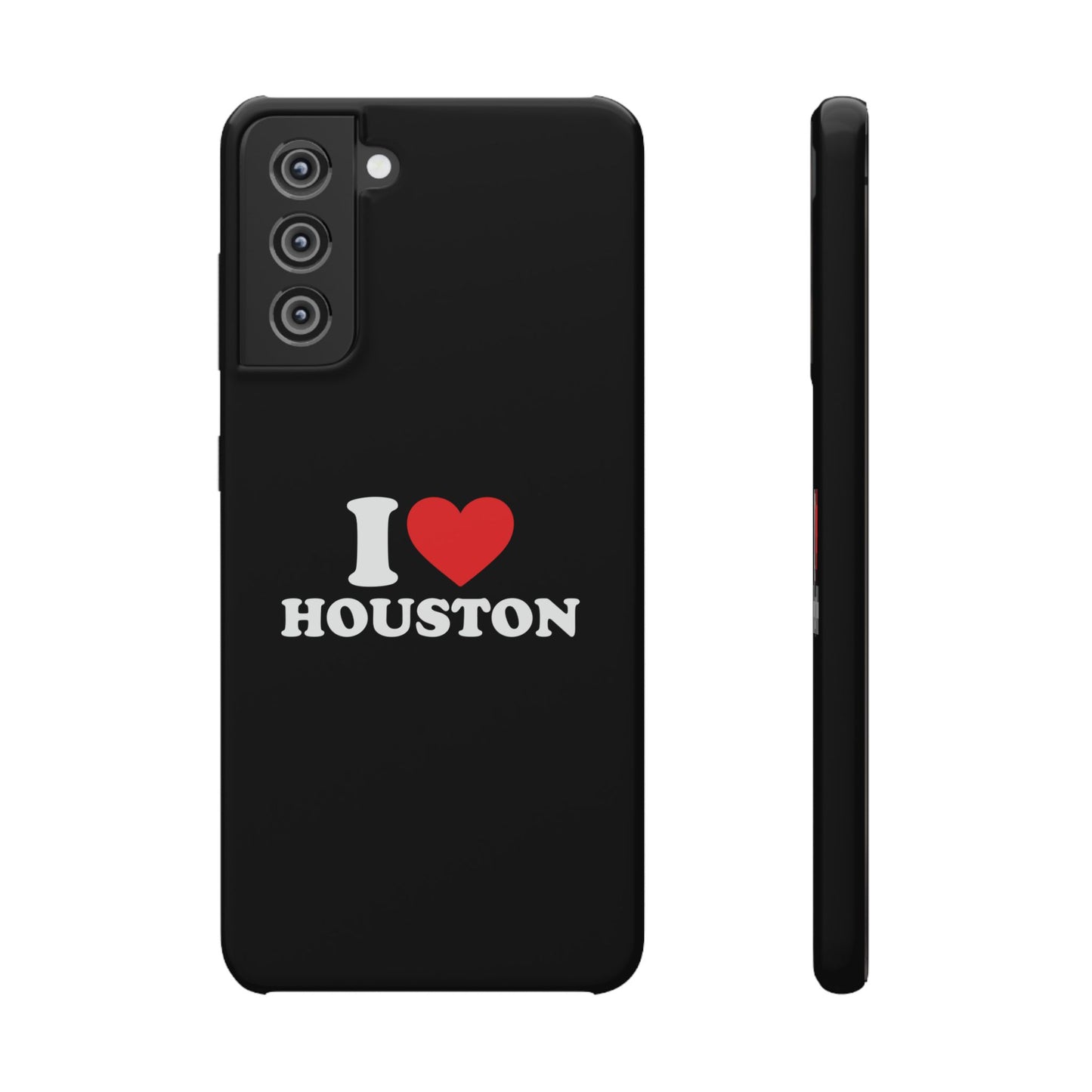 I Love Houston Snap Case Phone Cover