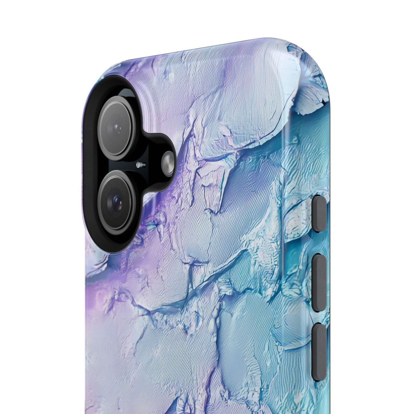 Vibrant Impact-Resistant Phone Case - Colorful Texture Design
