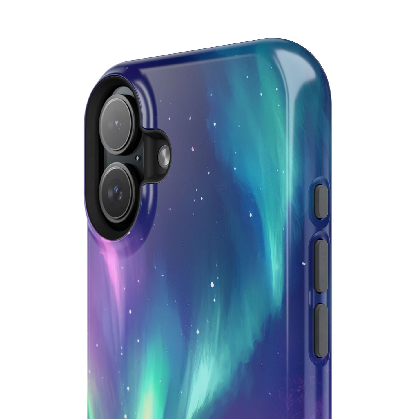 Aurora Borealis Impact-Resistant Phone Case - Colorful Northern Lights Design-2