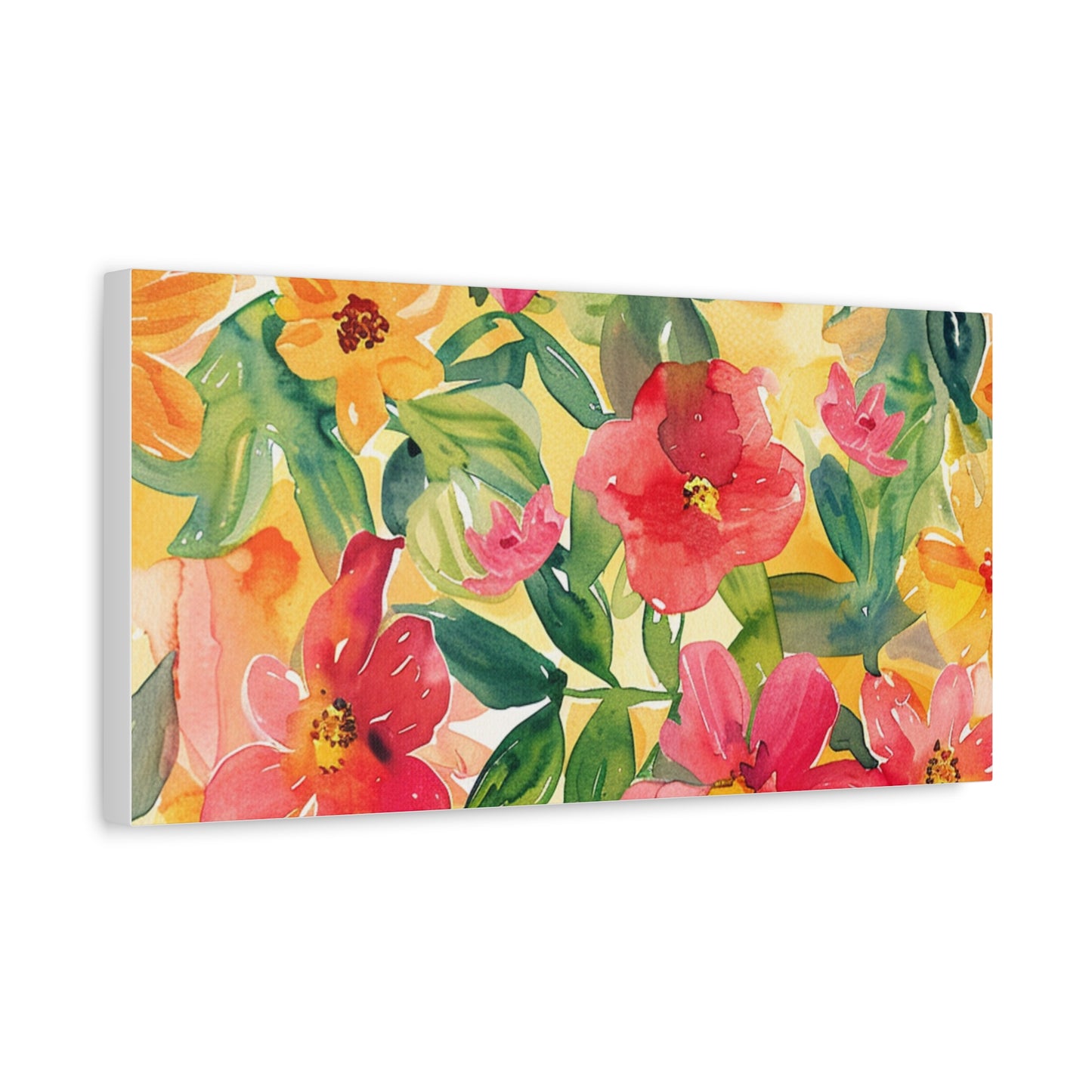 Floral Matte Canvas