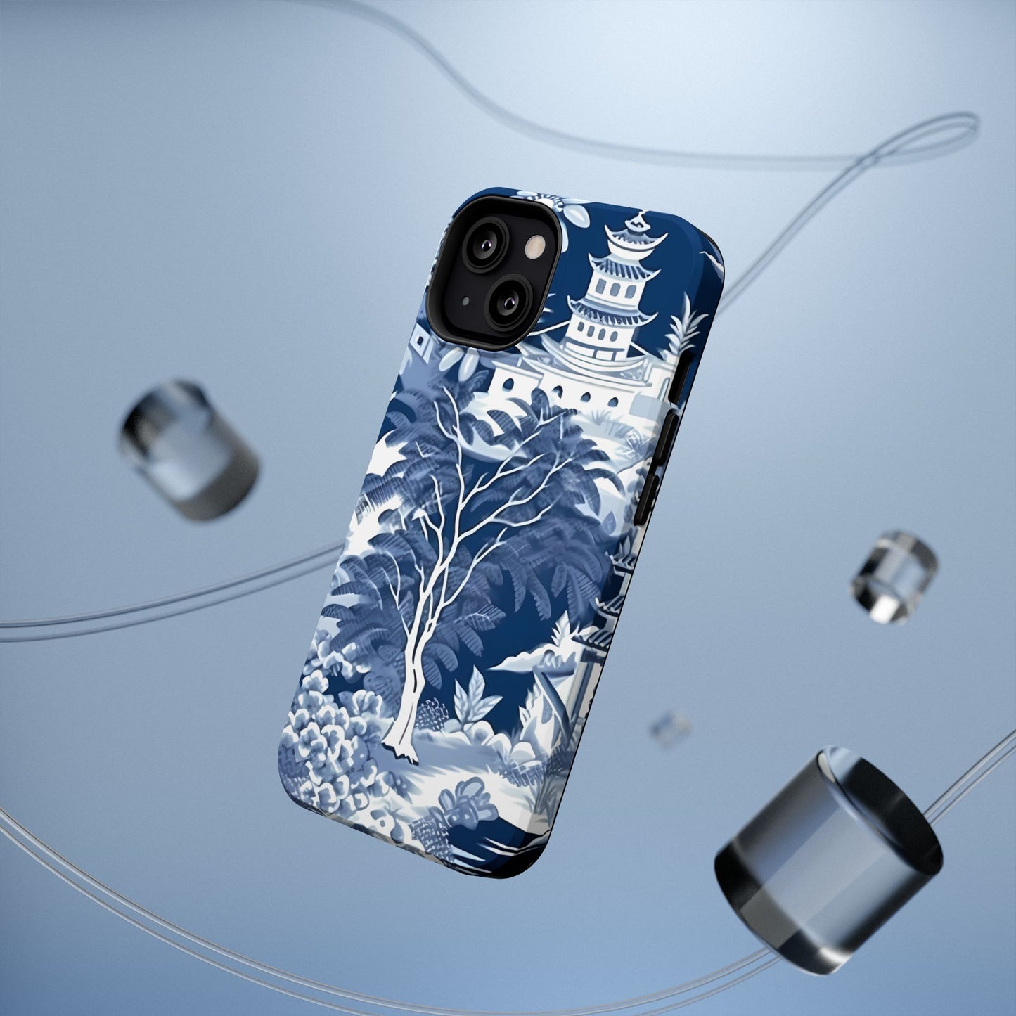 Elegant Blue Landscape Phone Case