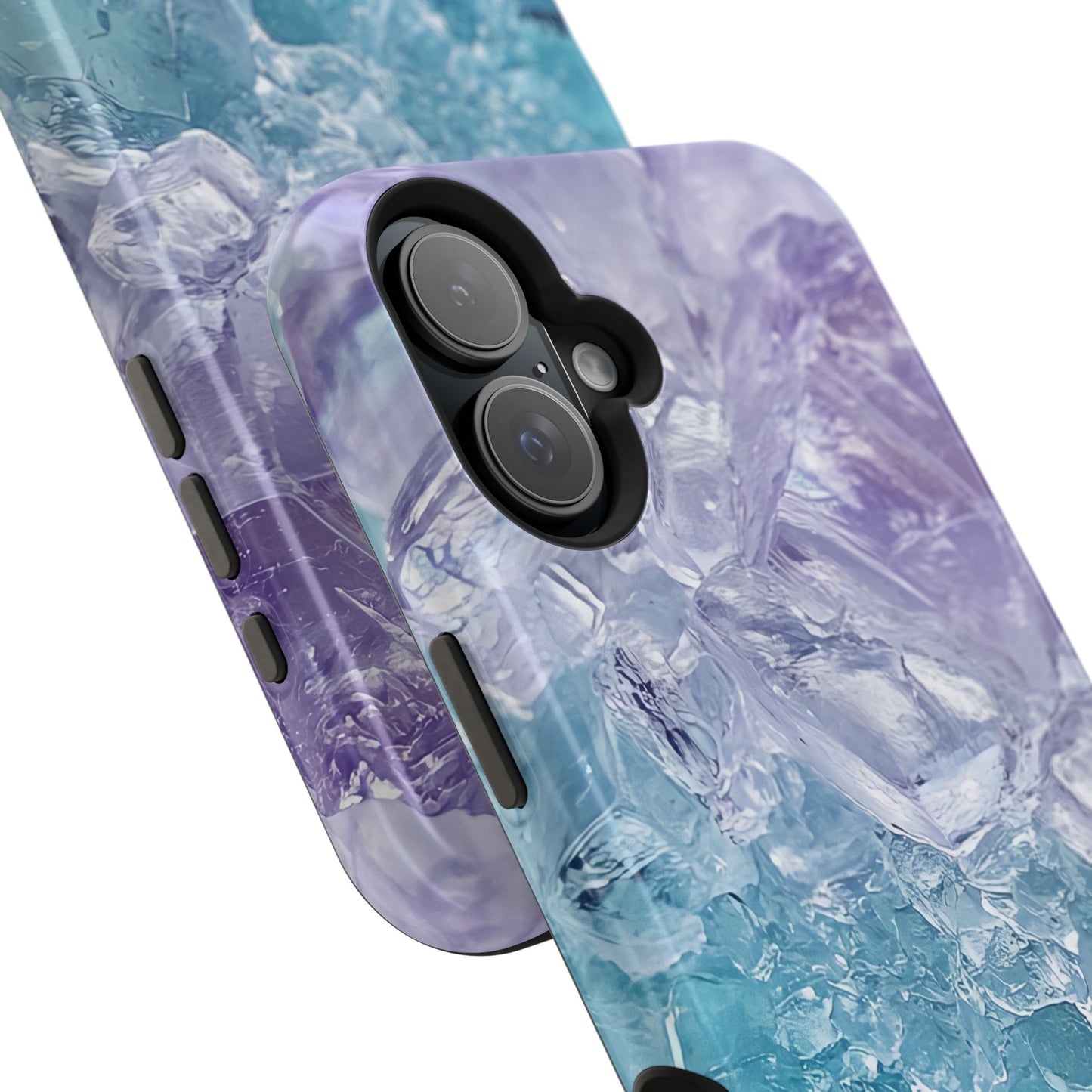 Crystal-Patterned Impact-Resistant Phone Case | Stylish Protection for Adventurers