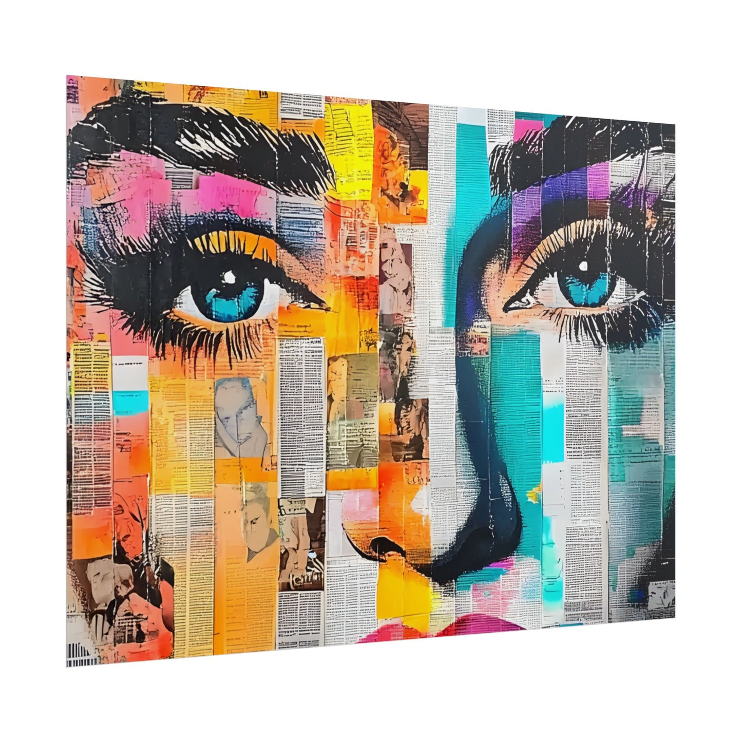 Retro Pop Culture Woman 6-Vibrant Art Wall Decor