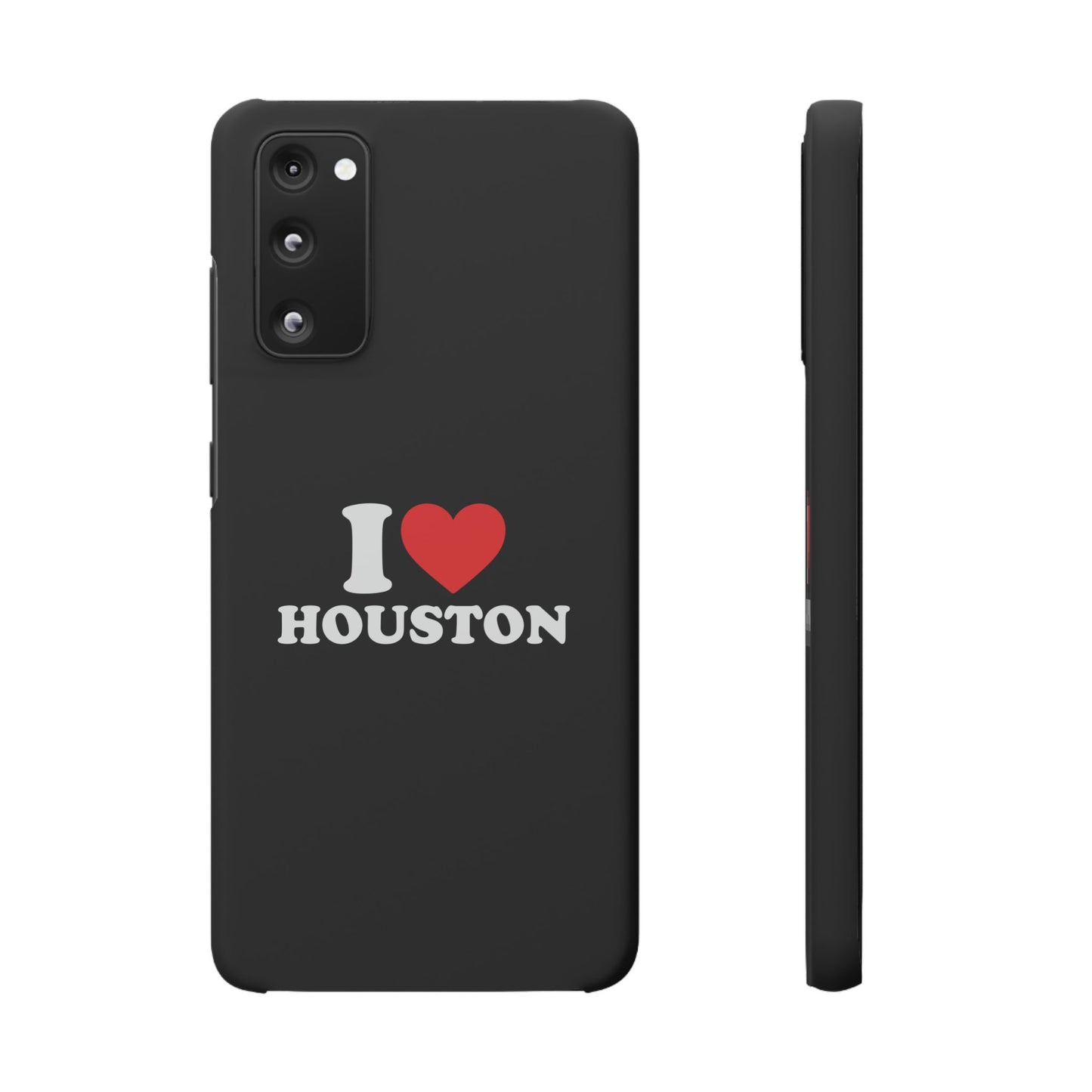 I Love Houston Snap Case Phone Cover