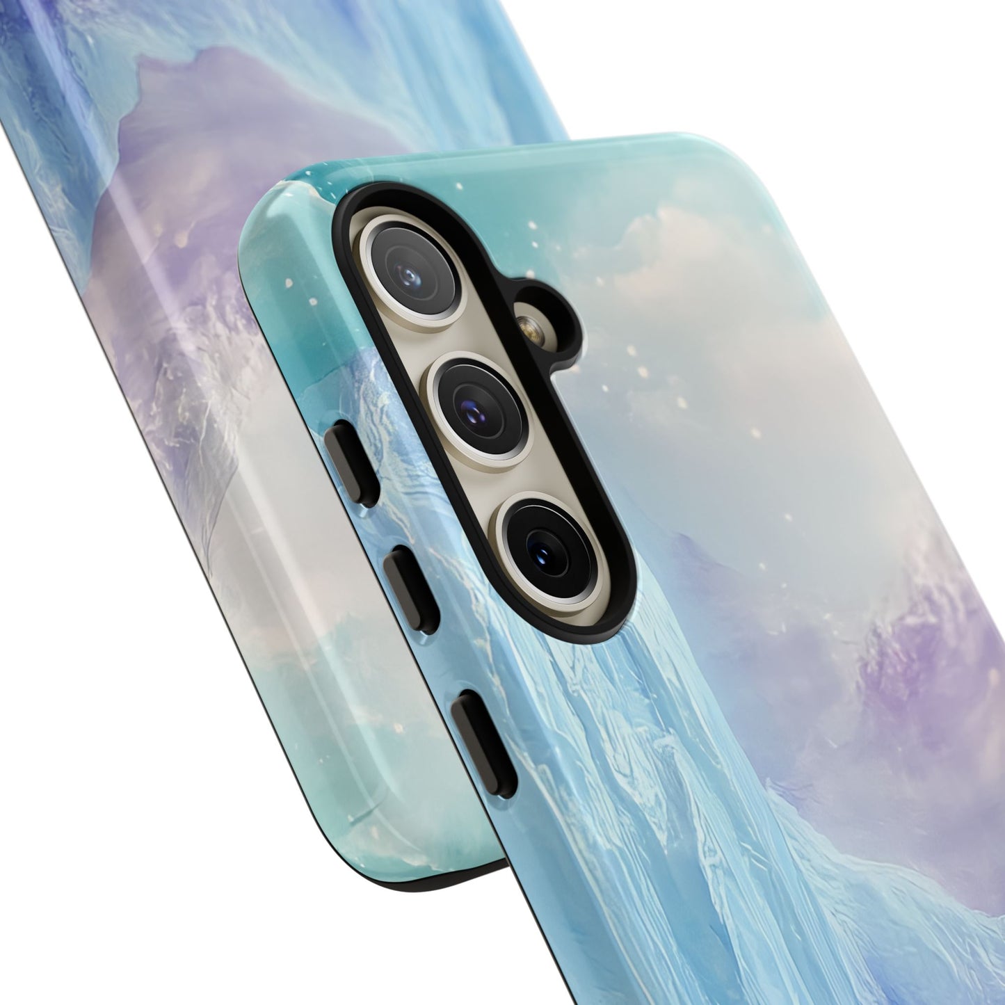 Artistic Phone Case with Iceberg Design