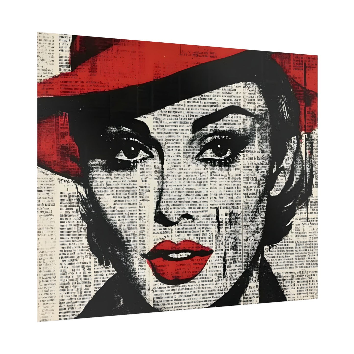 Retro Pop Culture Poster 3- Fashion Inspiration, Retro Wall Art