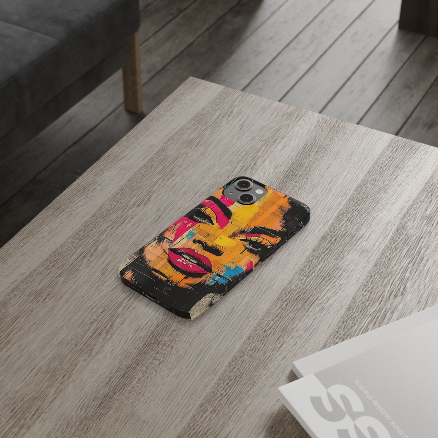 Retro Pop Culture Woman 1 - Phone Case