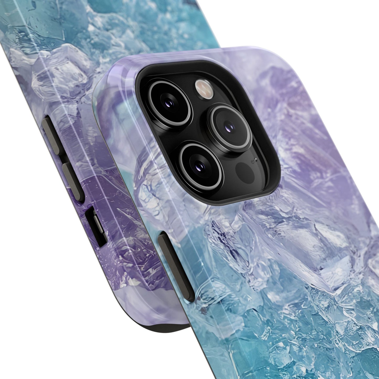 Crystal-Patterned Impact-Resistant Phone Case | Stylish Protection for Adventurers