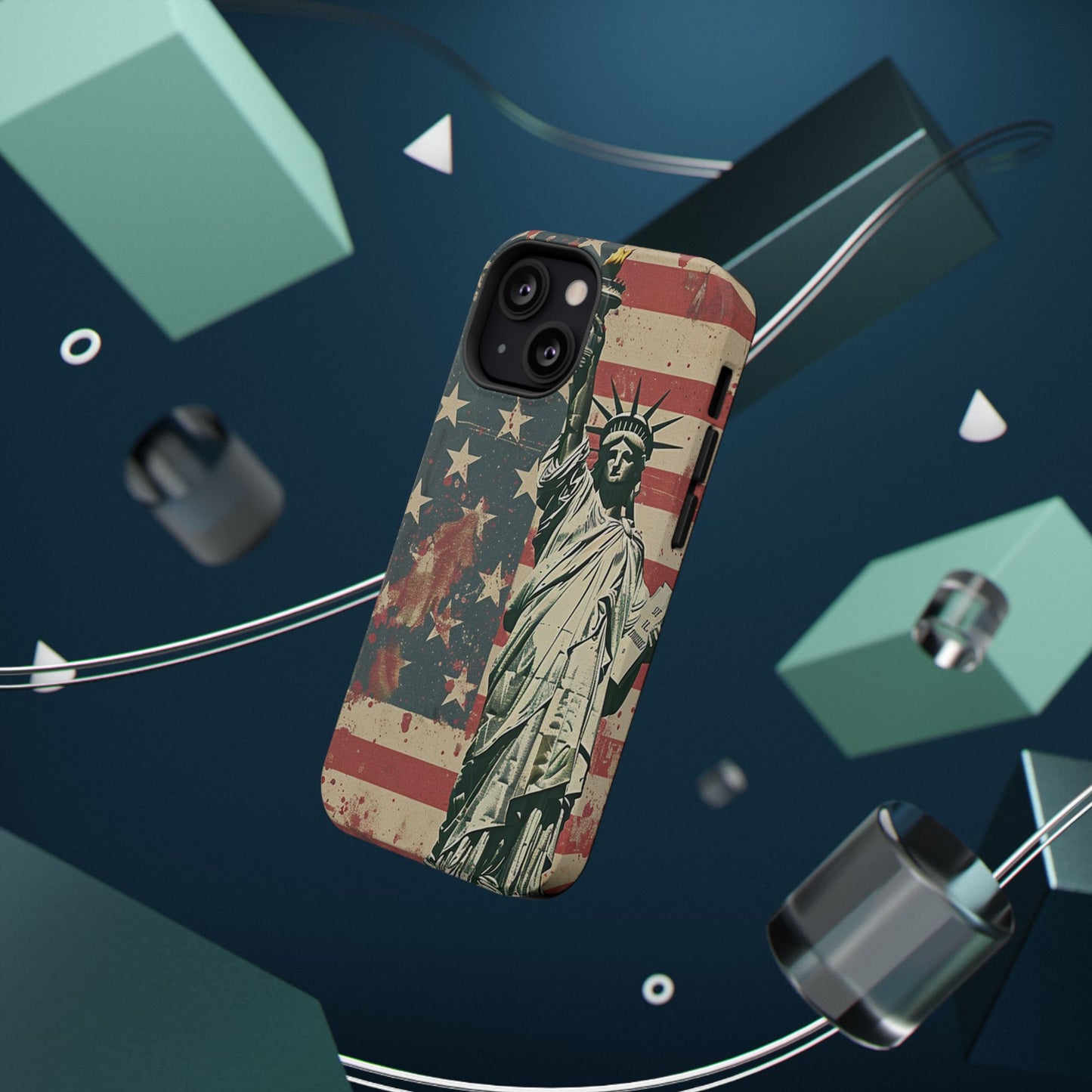 Liberty-Inspired Phone Case - Patriotic Design