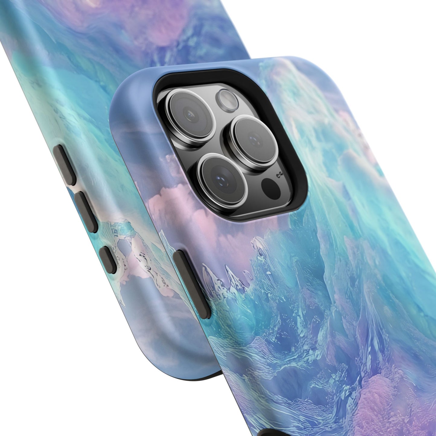 Phone Case - Colorful Abstract Waves Design