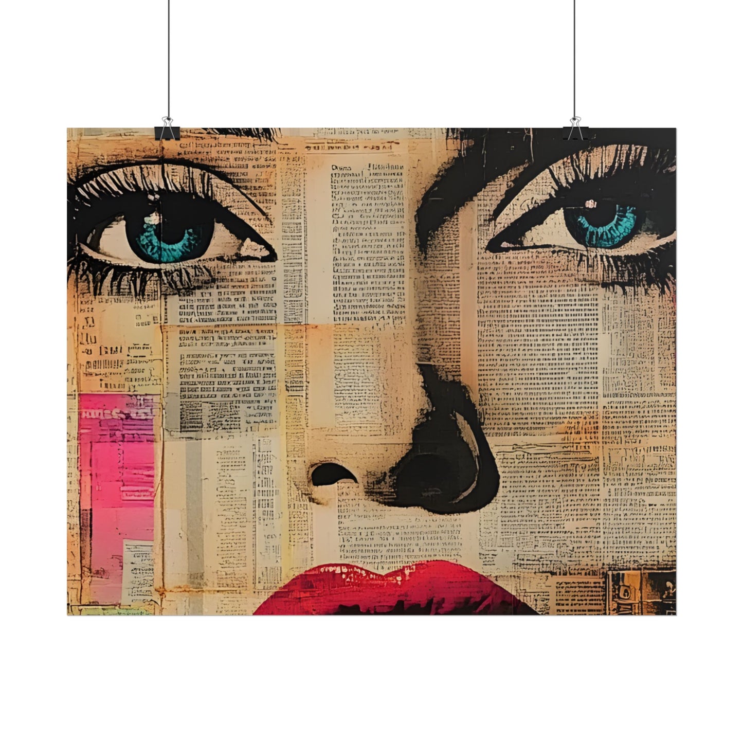 Retro Pop Culture Woman Poster 13 , Comic Wall Art