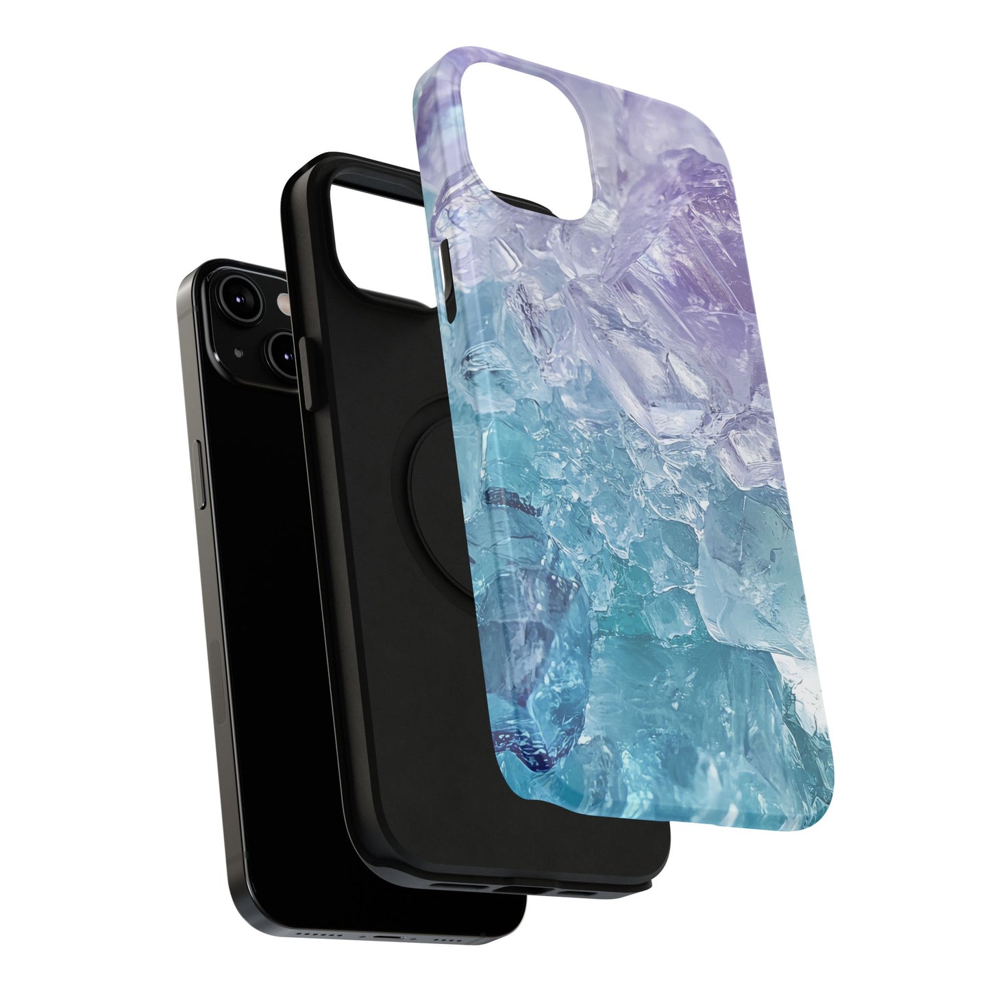 Crystal-Patterned Impact-Resistant Phone Case | Stylish Protection for Adventurers