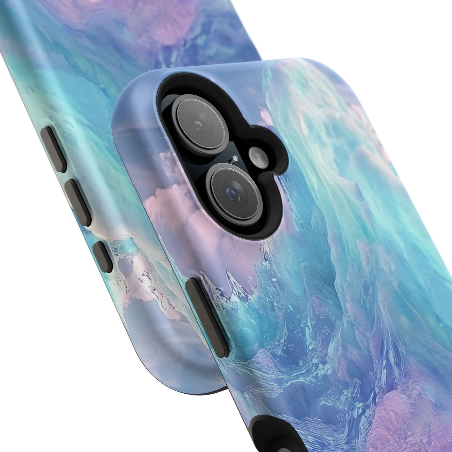 Phone Case - Colorful Abstract Waves Design