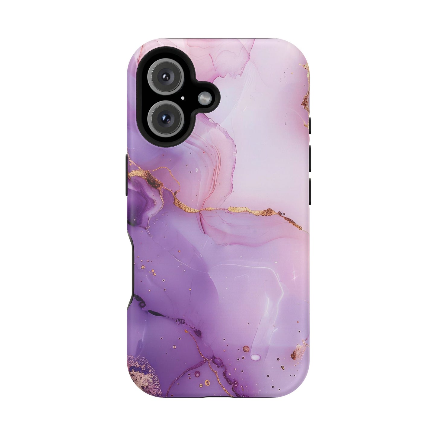 Elegant Purple Marble iPhone Case