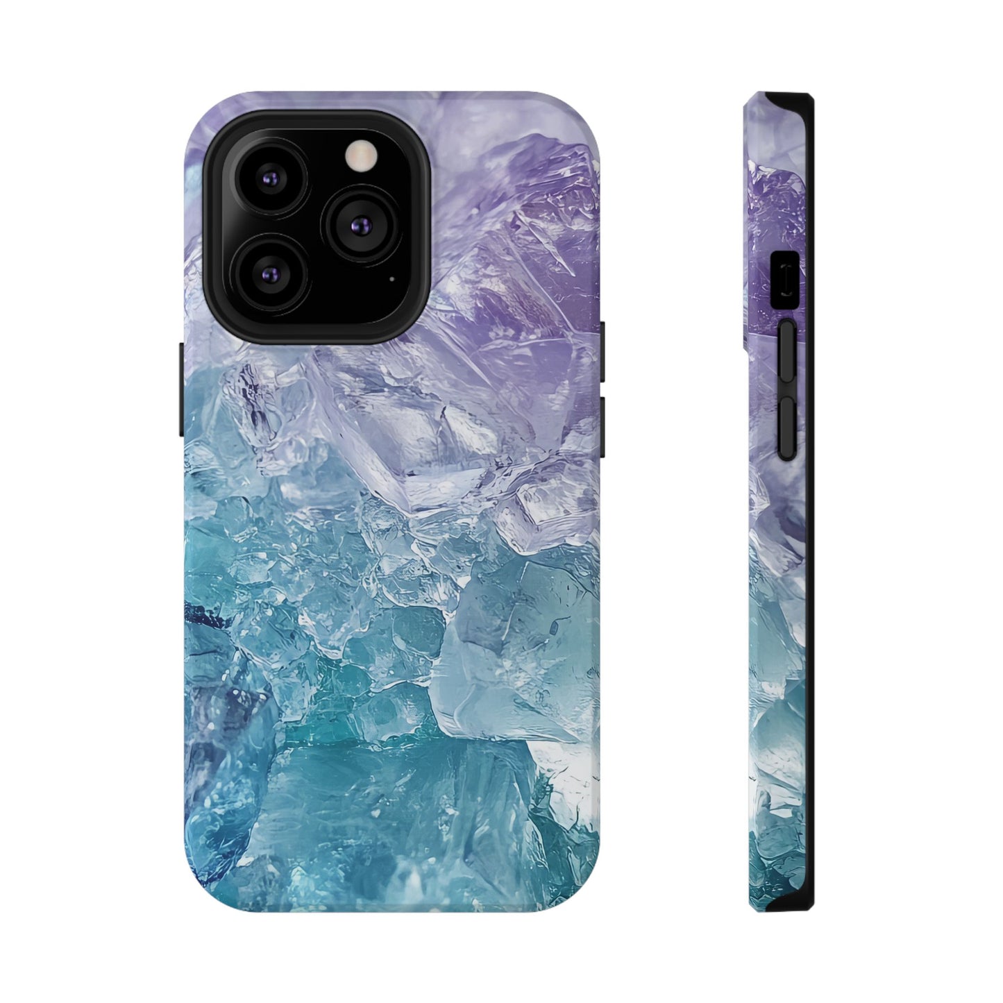 Crystal-Patterned Impact-Resistant Phone Case | Stylish Protection for Adventurers