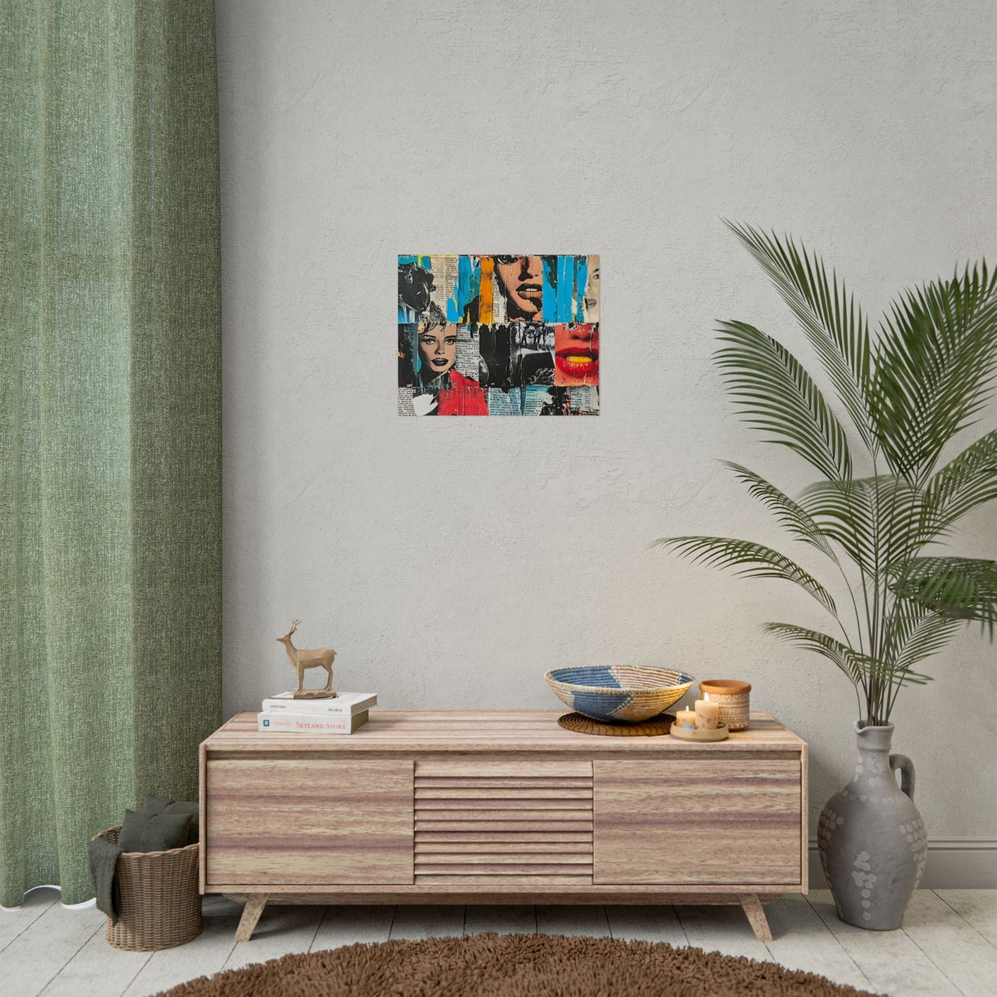 Retro Pop Culture Girl 7 - wall art