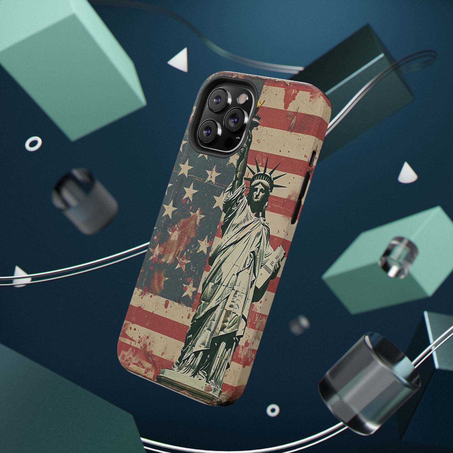 Liberty-Inspired Phone Case - Patriotic Design