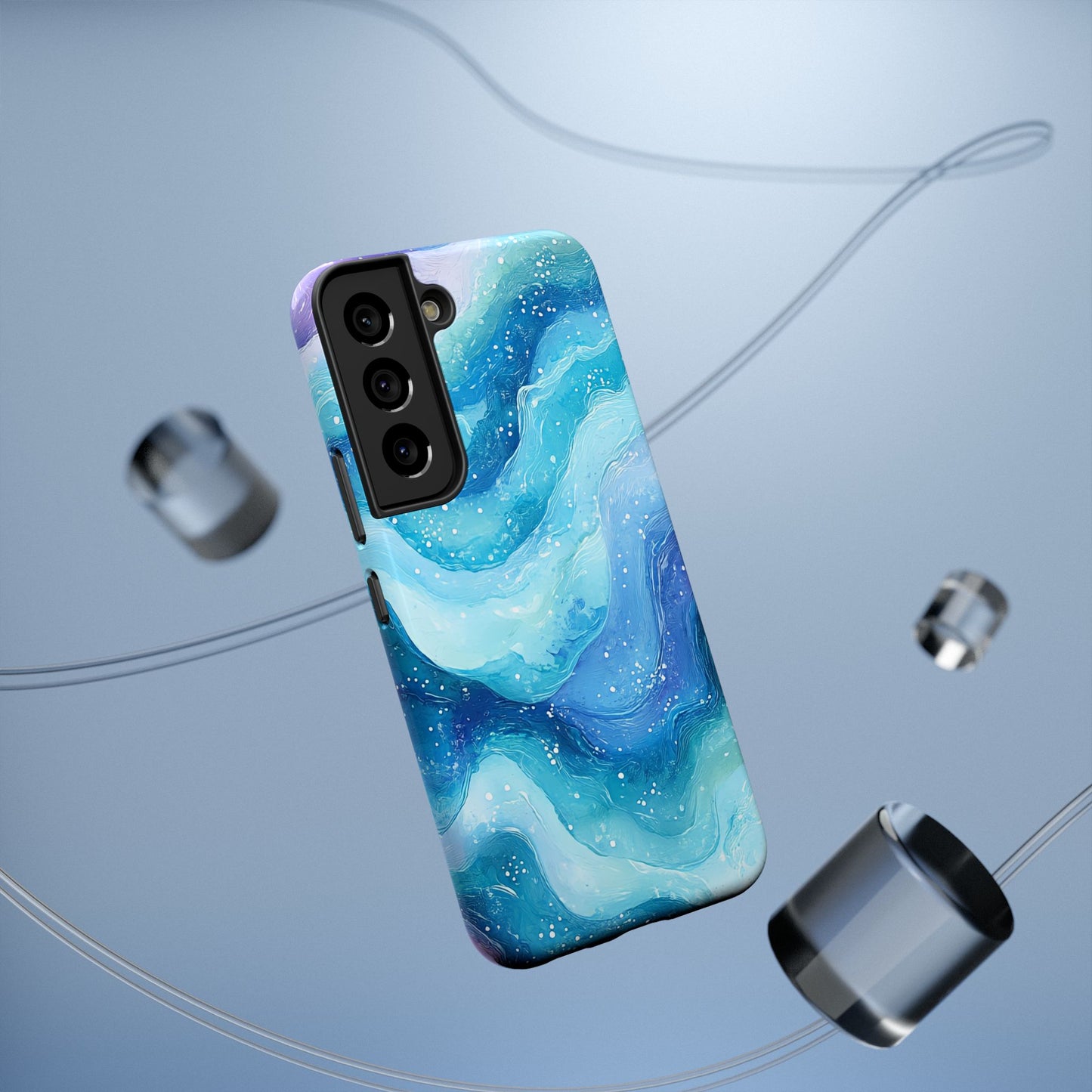 Ocean Wave Impact-Resistant Phone Case - Stylish and Durable Design