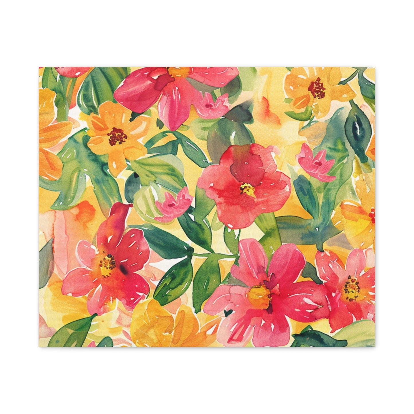 Floral Matte Canvas