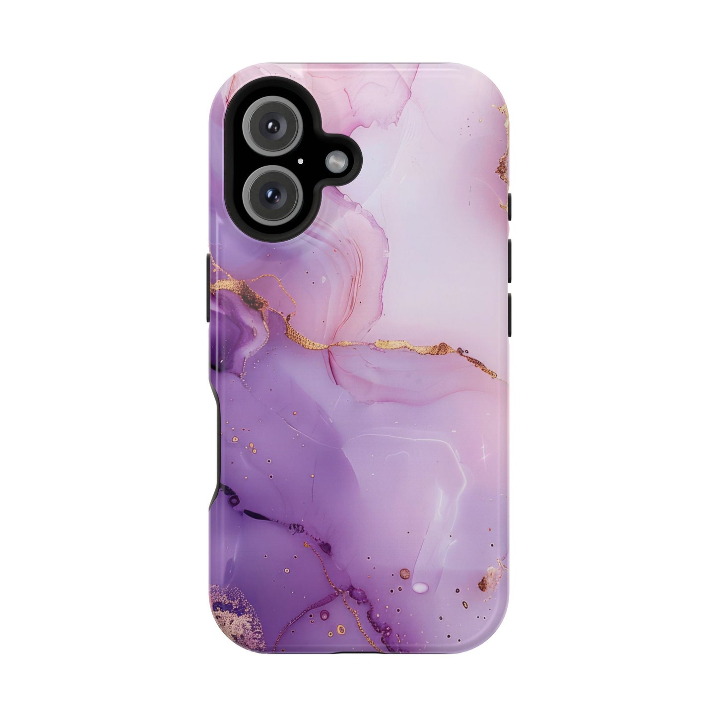 Elegant Purple Marble iPhone Case
