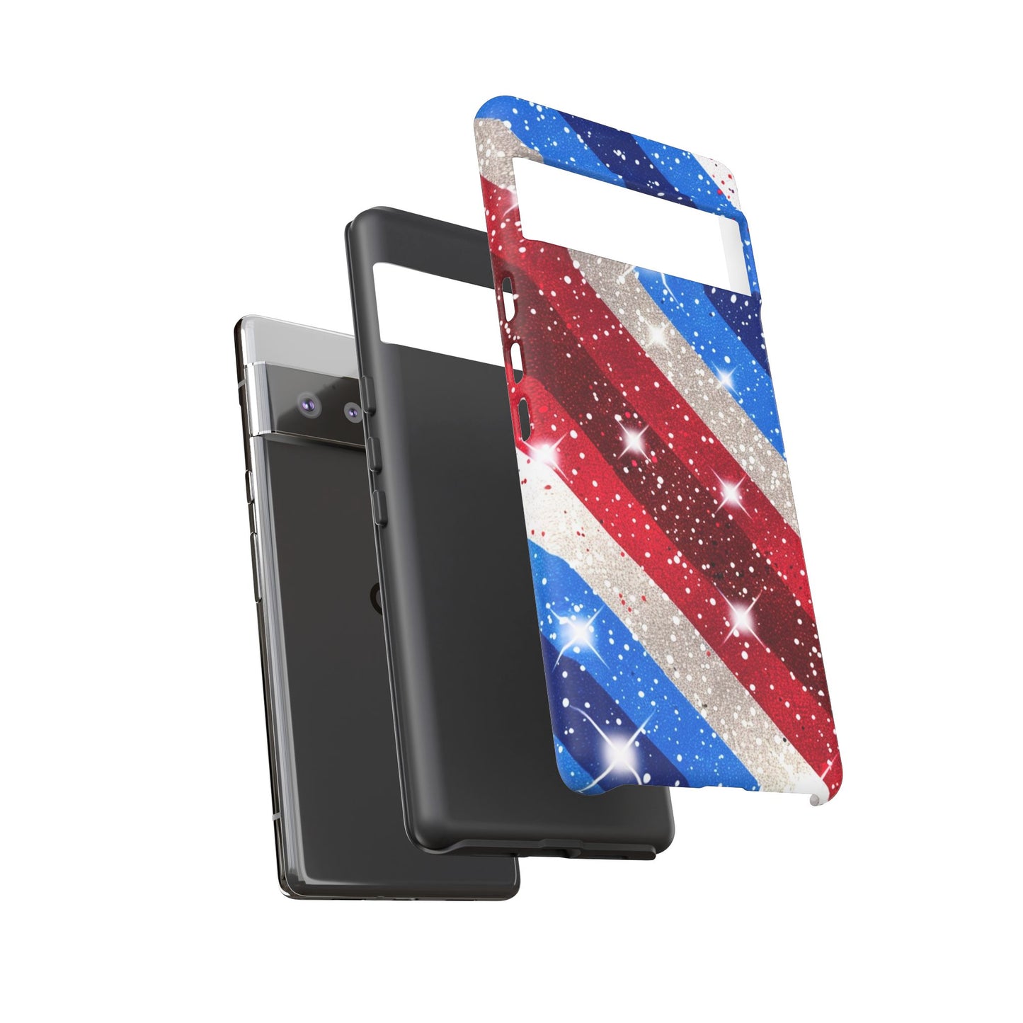 Glittery Patriotic Phone Case - Tough Cases