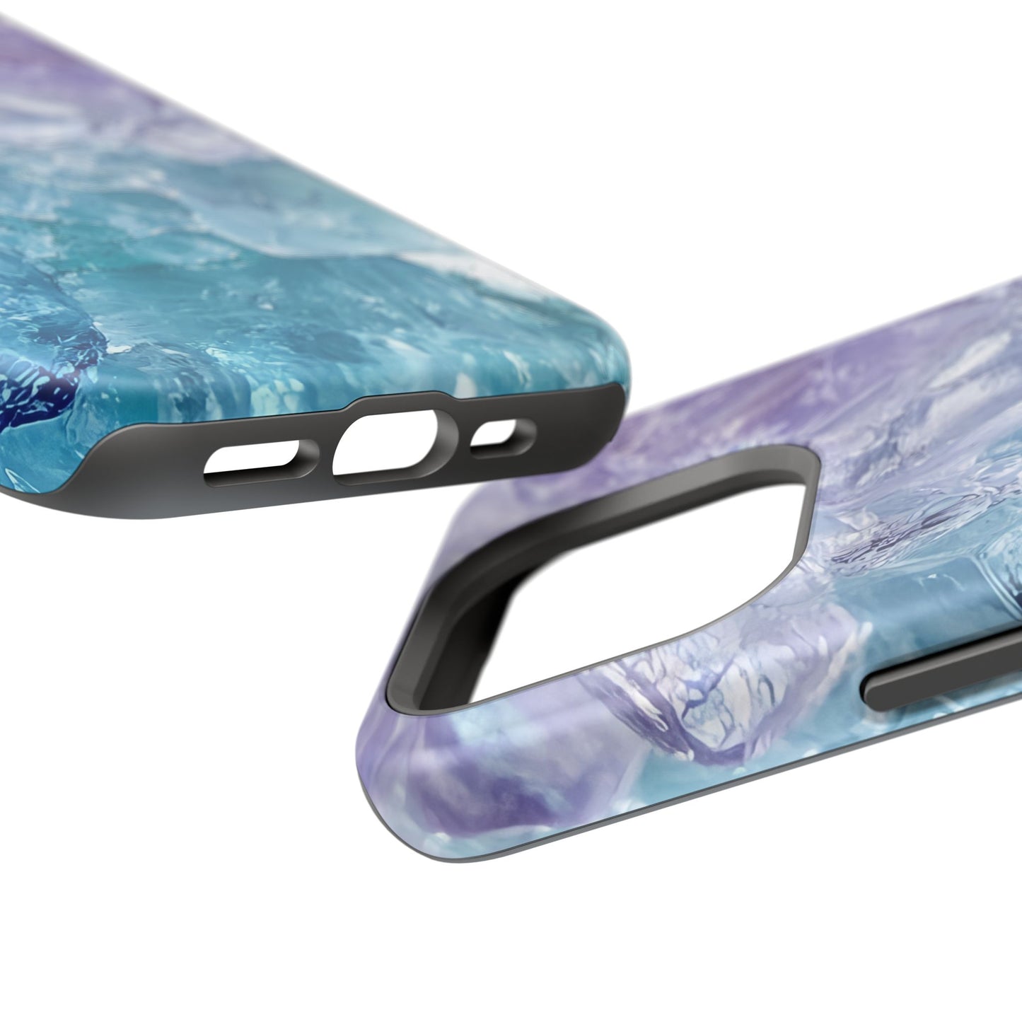 Crystal-Patterned Impact-Resistant Phone Case | Stylish Protection for Adventurers