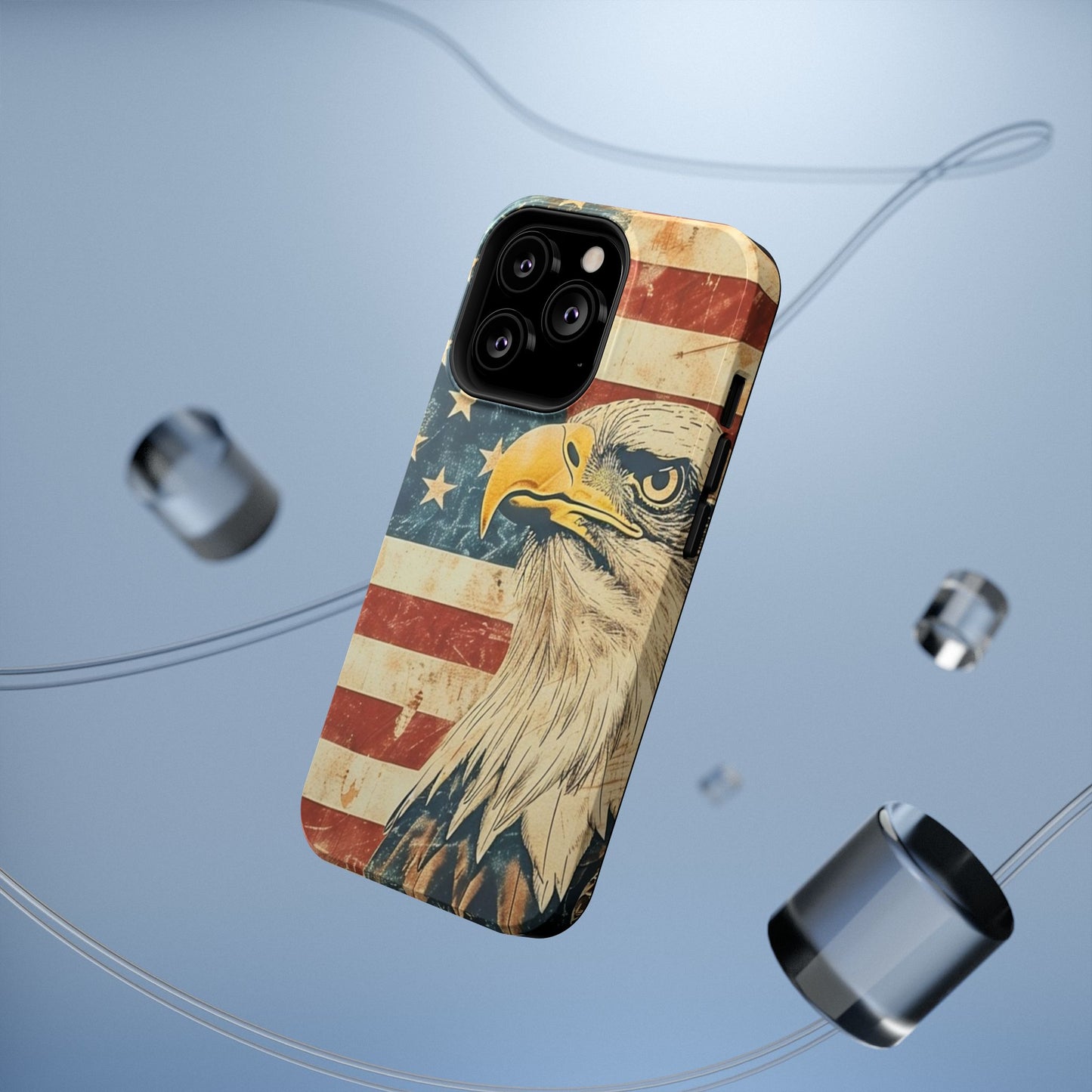 Eagle American Flag Phone Case