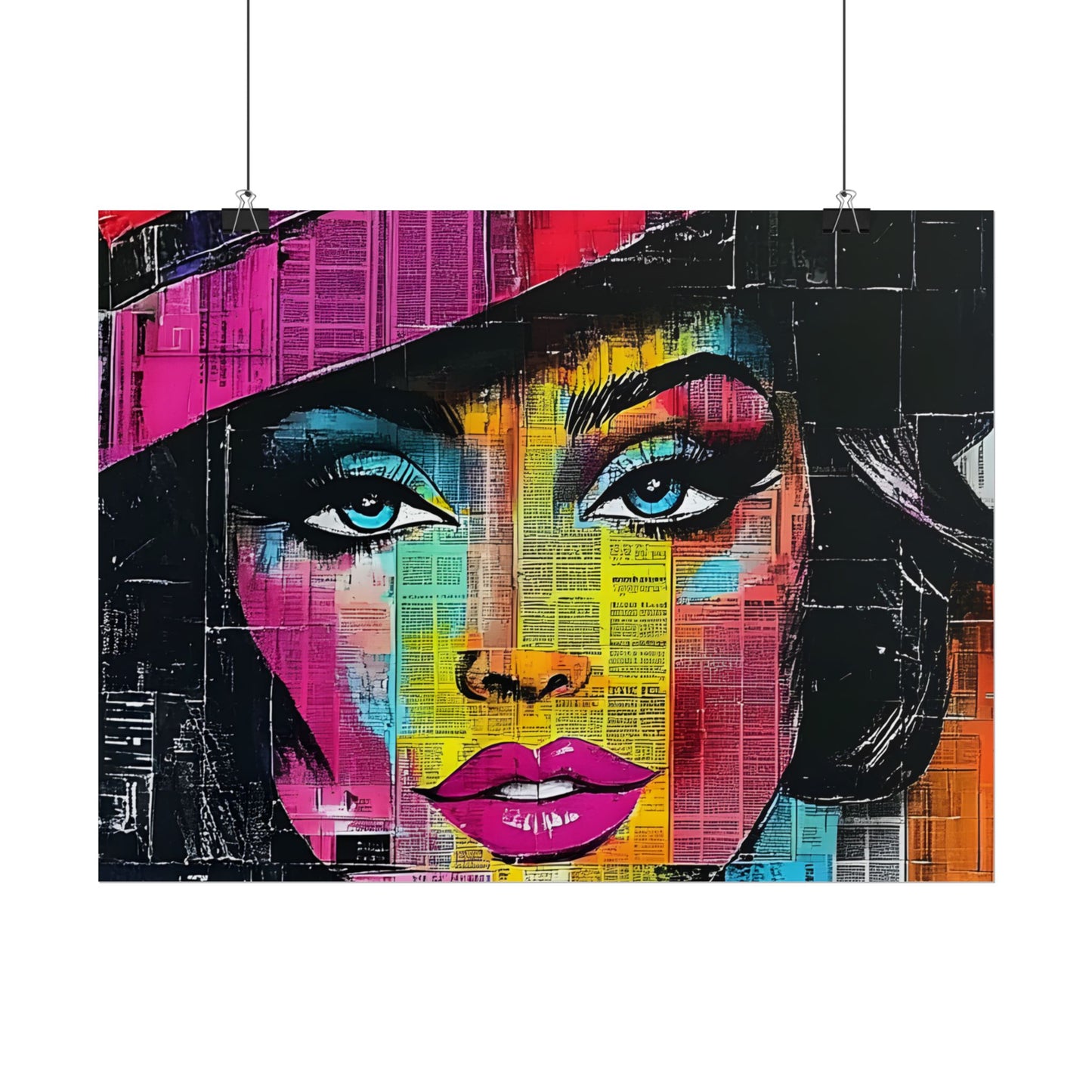 Poster Print Retro Pop Culture Woman 10