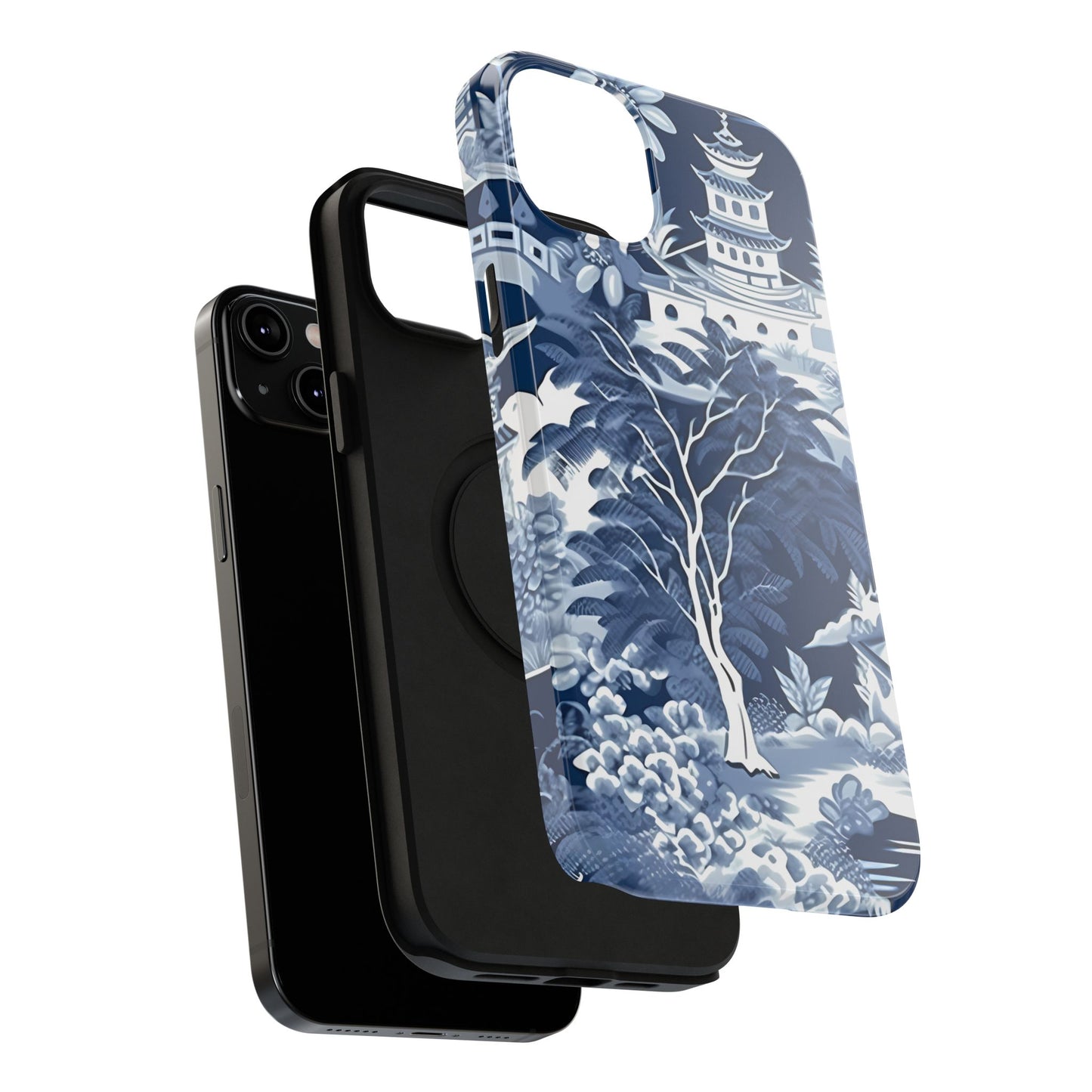 Elegant Blue Landscape Phone Case