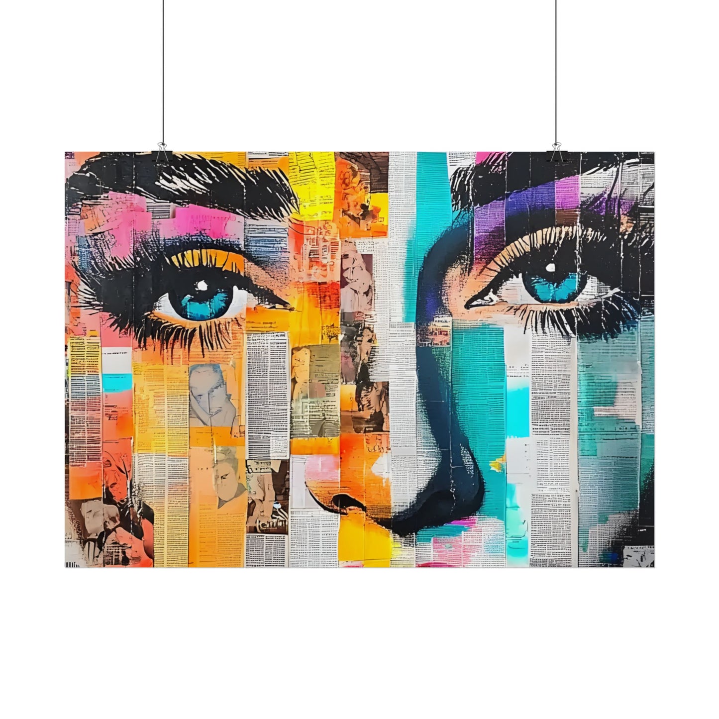 Retro Pop Culture Woman 6-Vibrant Art Wall Decor