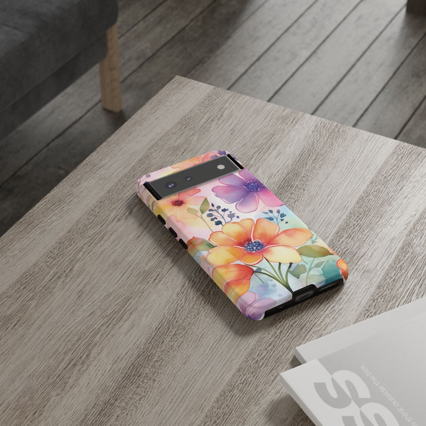 Floral Tough Case for Google Pixel- theme 1