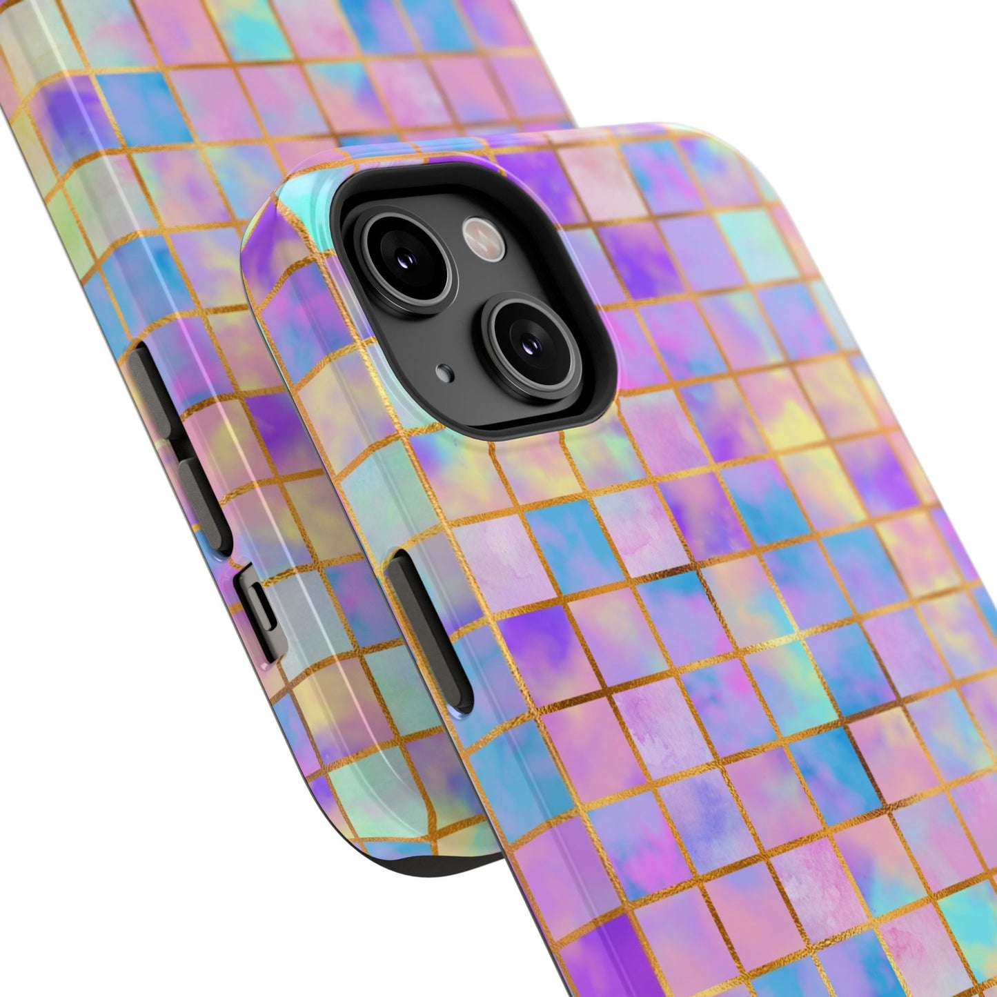 Colorful Mosaic Impact-Resistant Phone Case