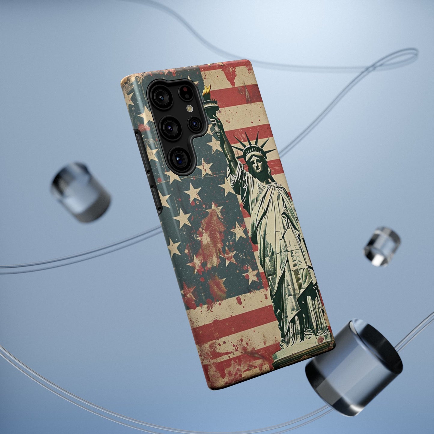 Liberty-Inspired Phone Case - Patriotic Design
