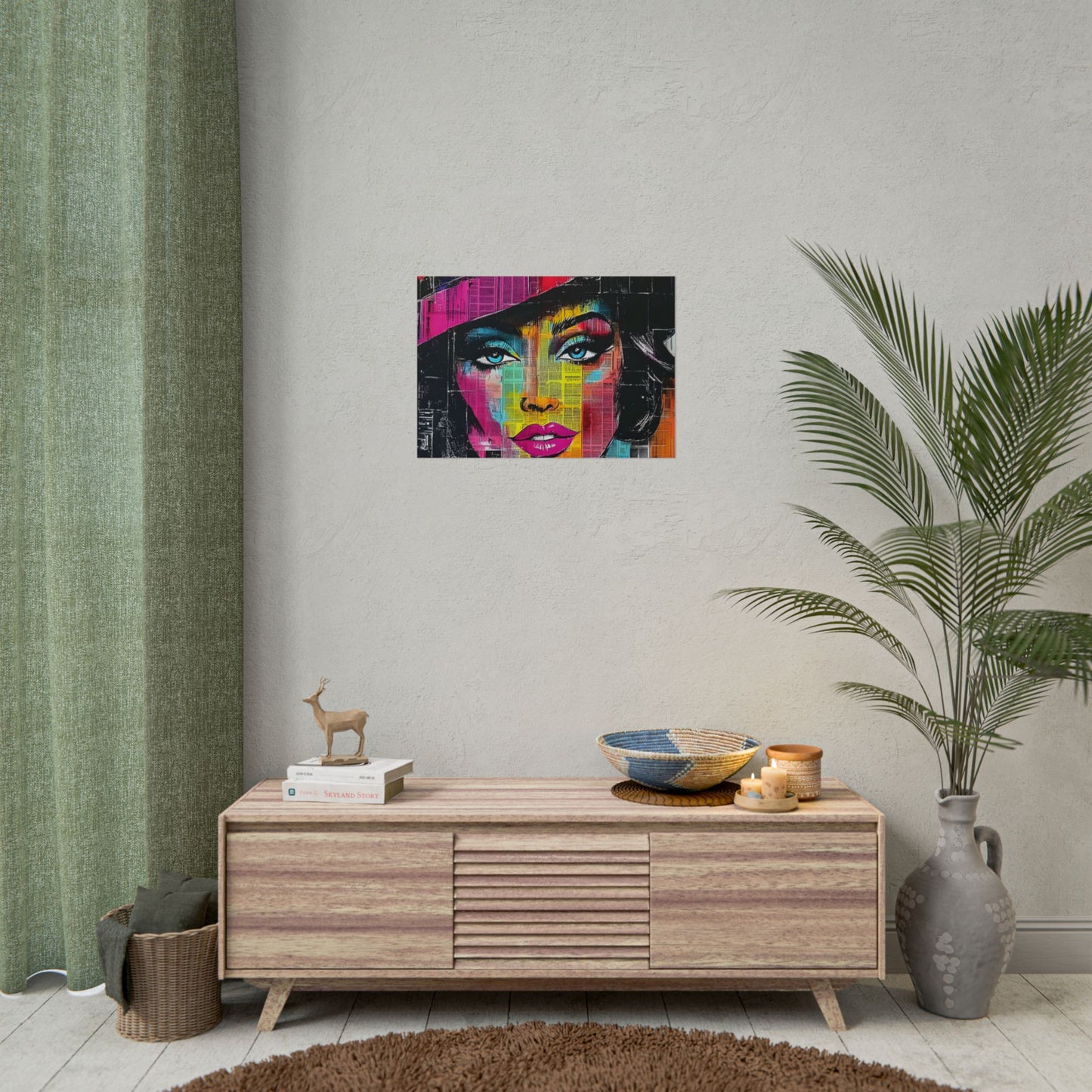 Poster Print Retro Pop Culture Woman 10