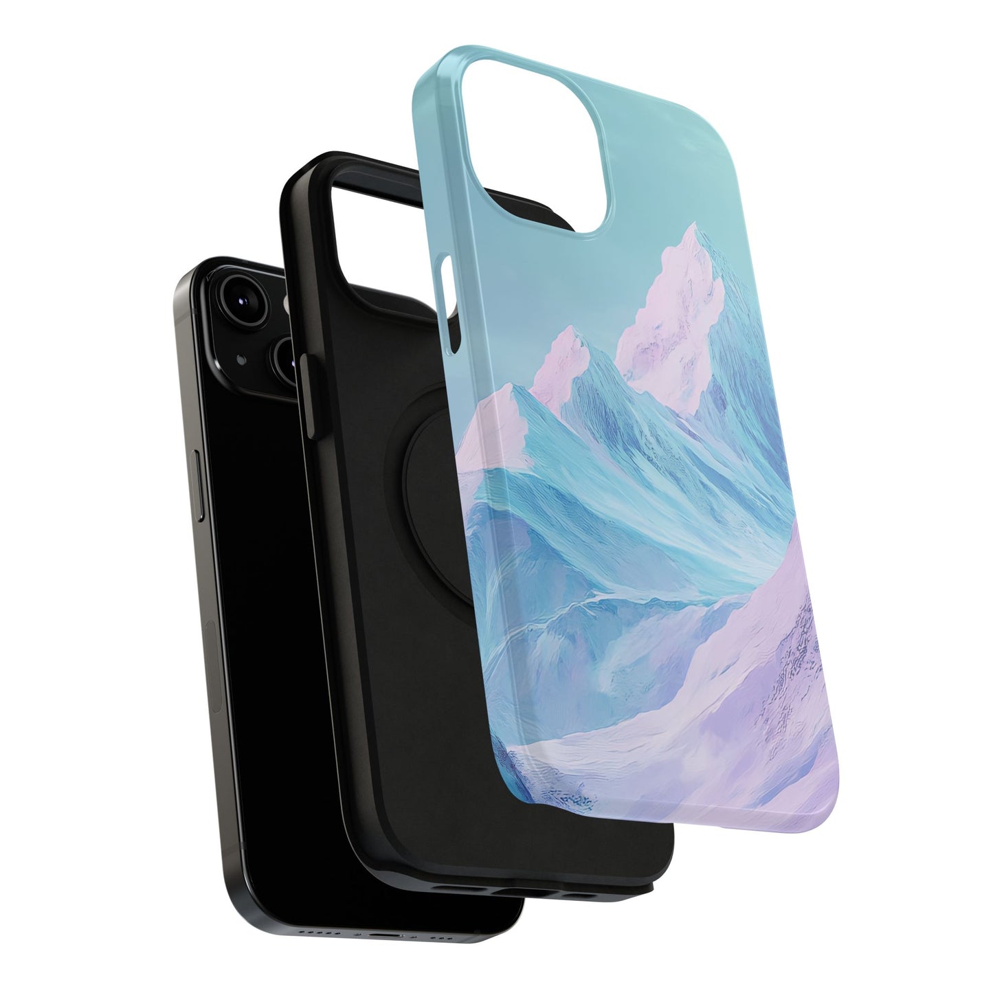 Mountain Landscape Phone Case - Impact-Resistant Protection for Nature Lovers