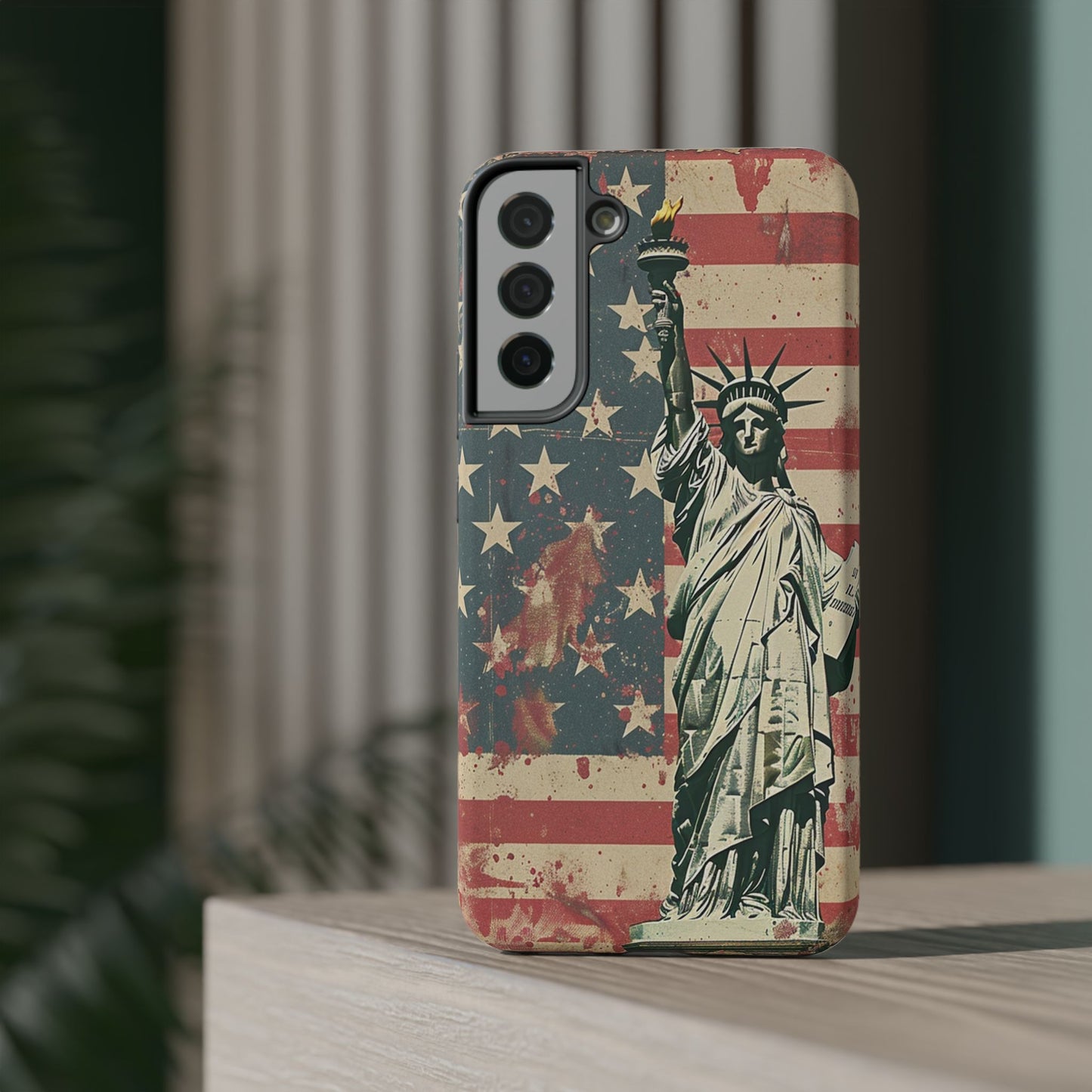 Liberty-Inspired Phone Case - Patriotic Design