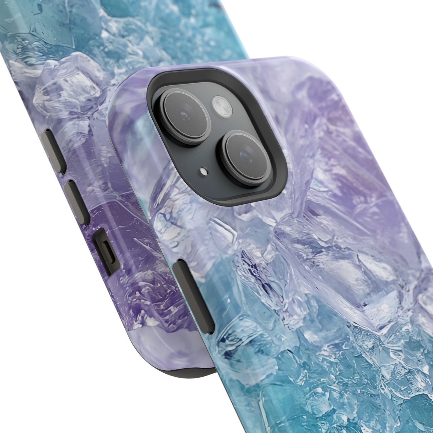 Crystal-Patterned Impact-Resistant Phone Case | Stylish Protection for Adventurers