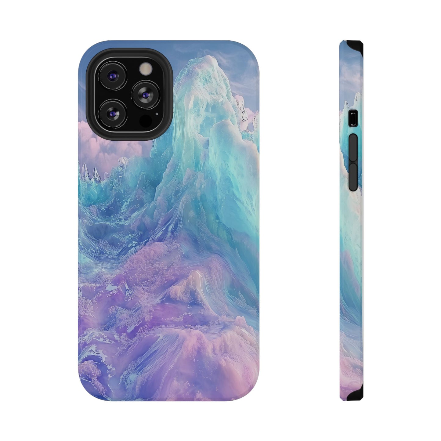 Phone Case - Colorful Abstract Waves Design