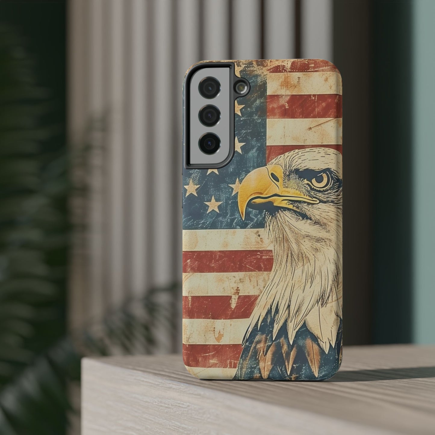 Eagle American Flag Phone Case