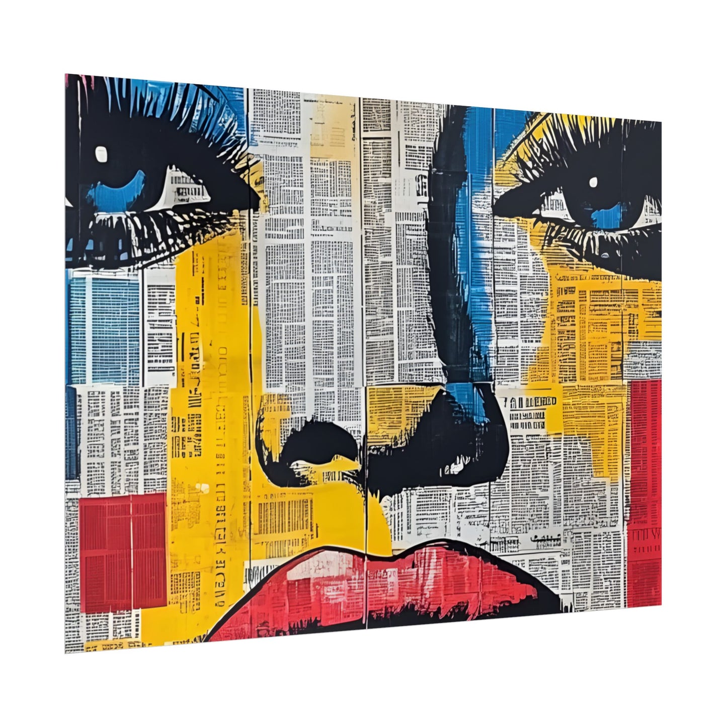 Poster Wall Art - Retro Pop Culture Woman 18 Comic Book Style