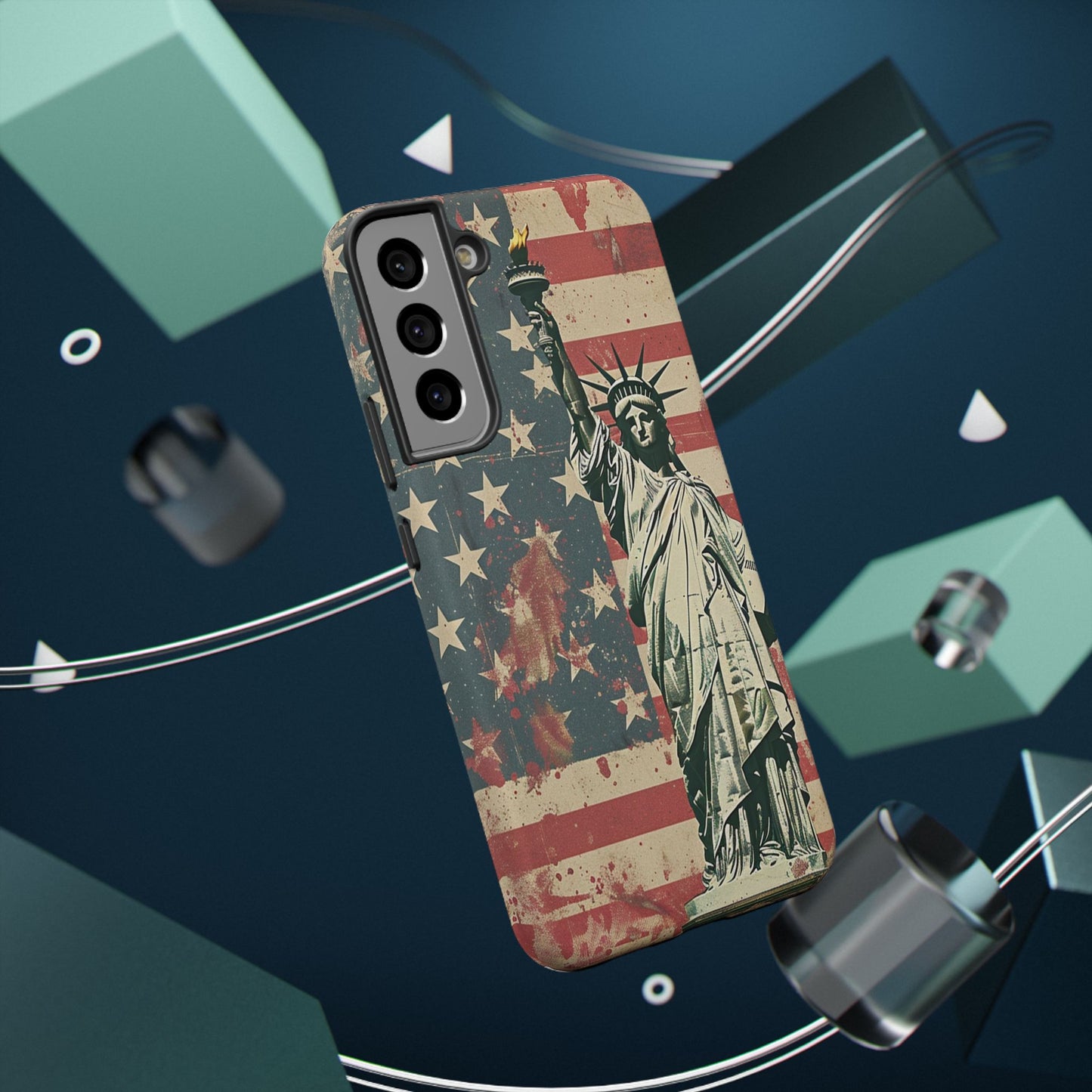Liberty-Inspired Phone Case - Patriotic Design