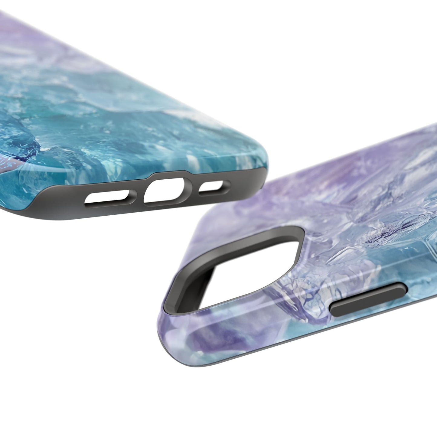 Crystal-Patterned Impact-Resistant Phone Case | Stylish Protection for Adventurers